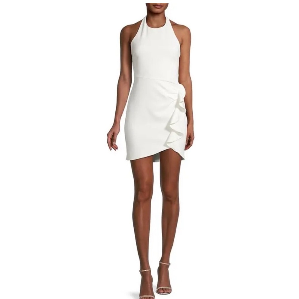 LIKELY Fraya Halter Ruffle Dress 🤍